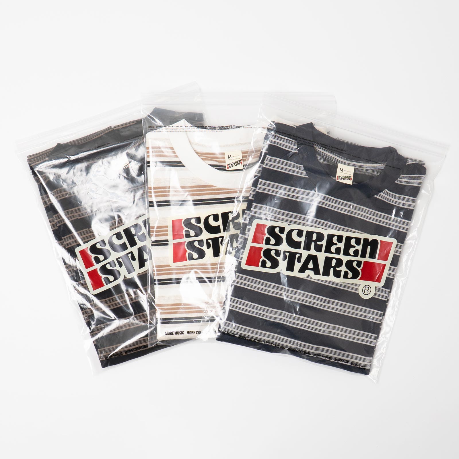 SCREEN STARS（スクリーンスターズ） マルチボーダーTシャツ ｜ メンズ