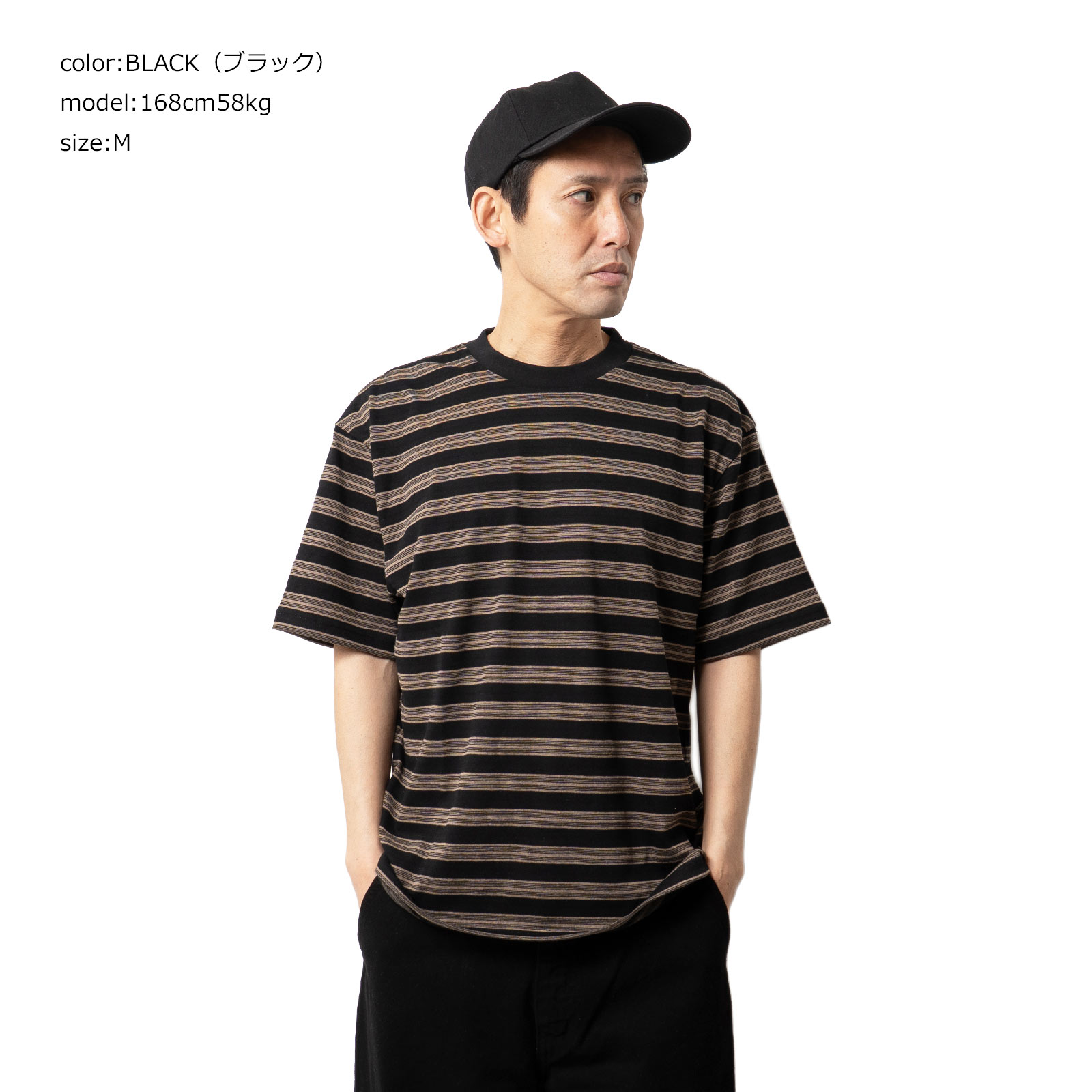 SCREEN STARS（スクリーンスターズ） マルチボーダーTシャツ ｜ メンズ 