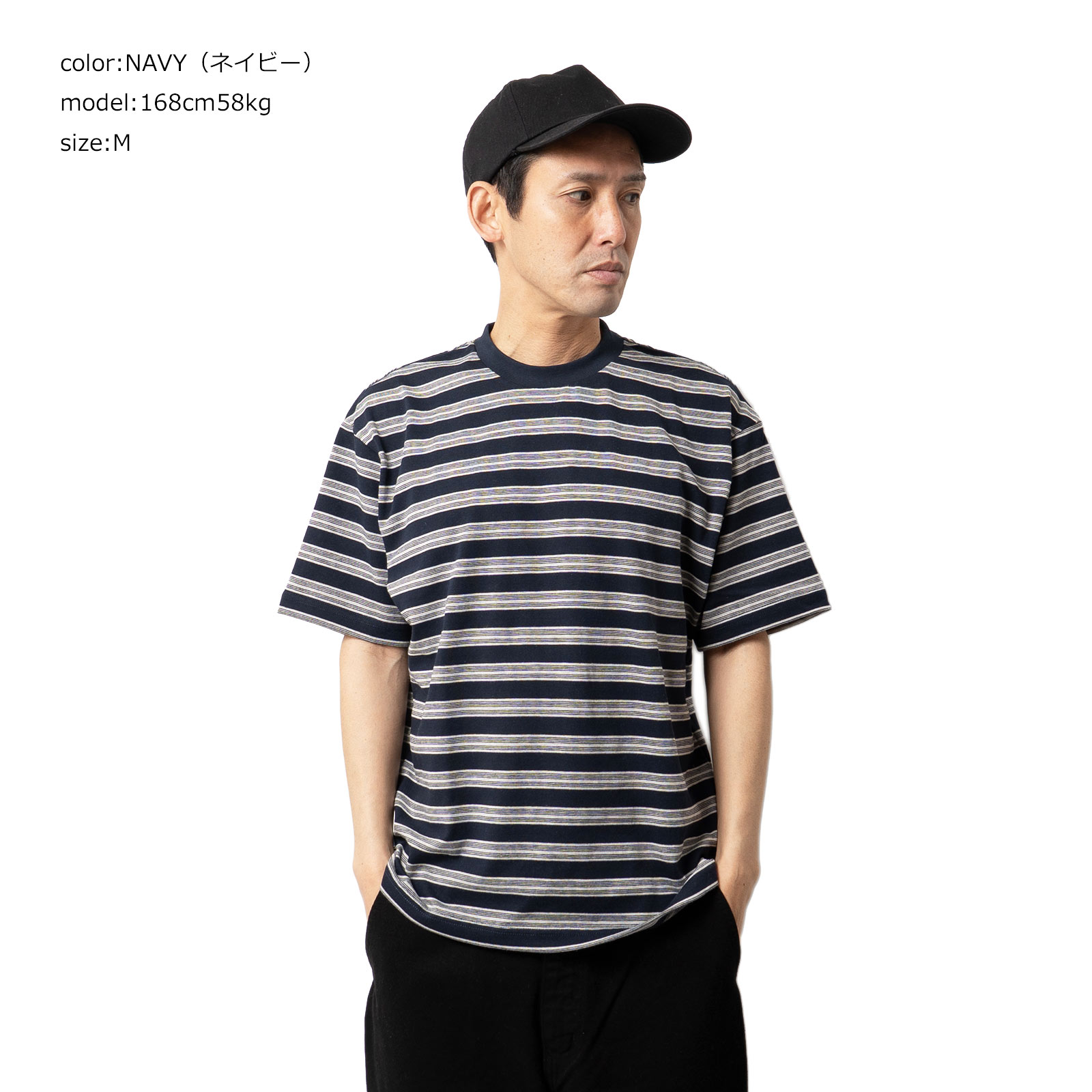 SCREEN STARS（スクリーンスターズ） マルチボーダーTシャツ ｜ メンズ
