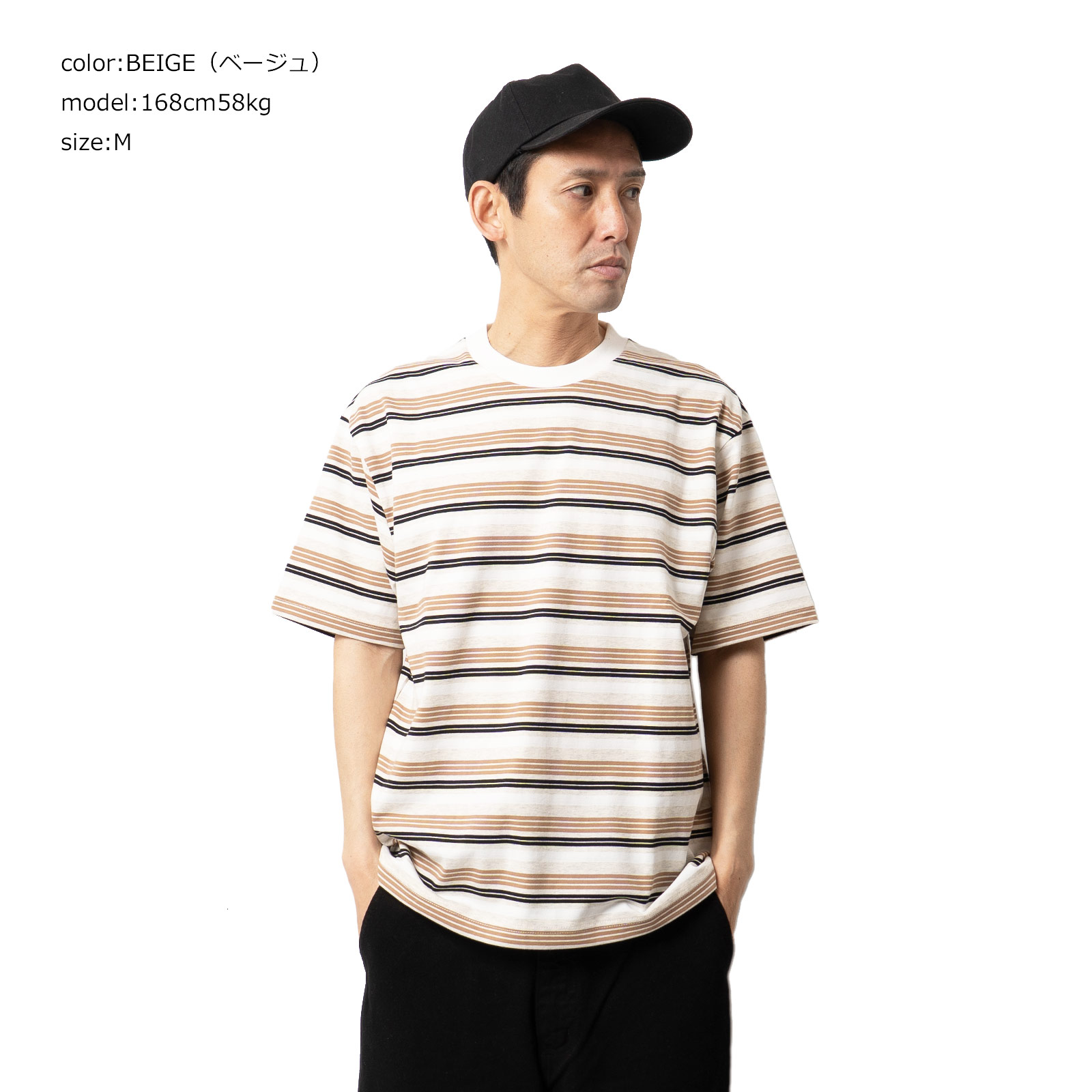 SCREEN STARS（スクリーンスターズ） マルチボーダーTシャツ ｜ メンズ 