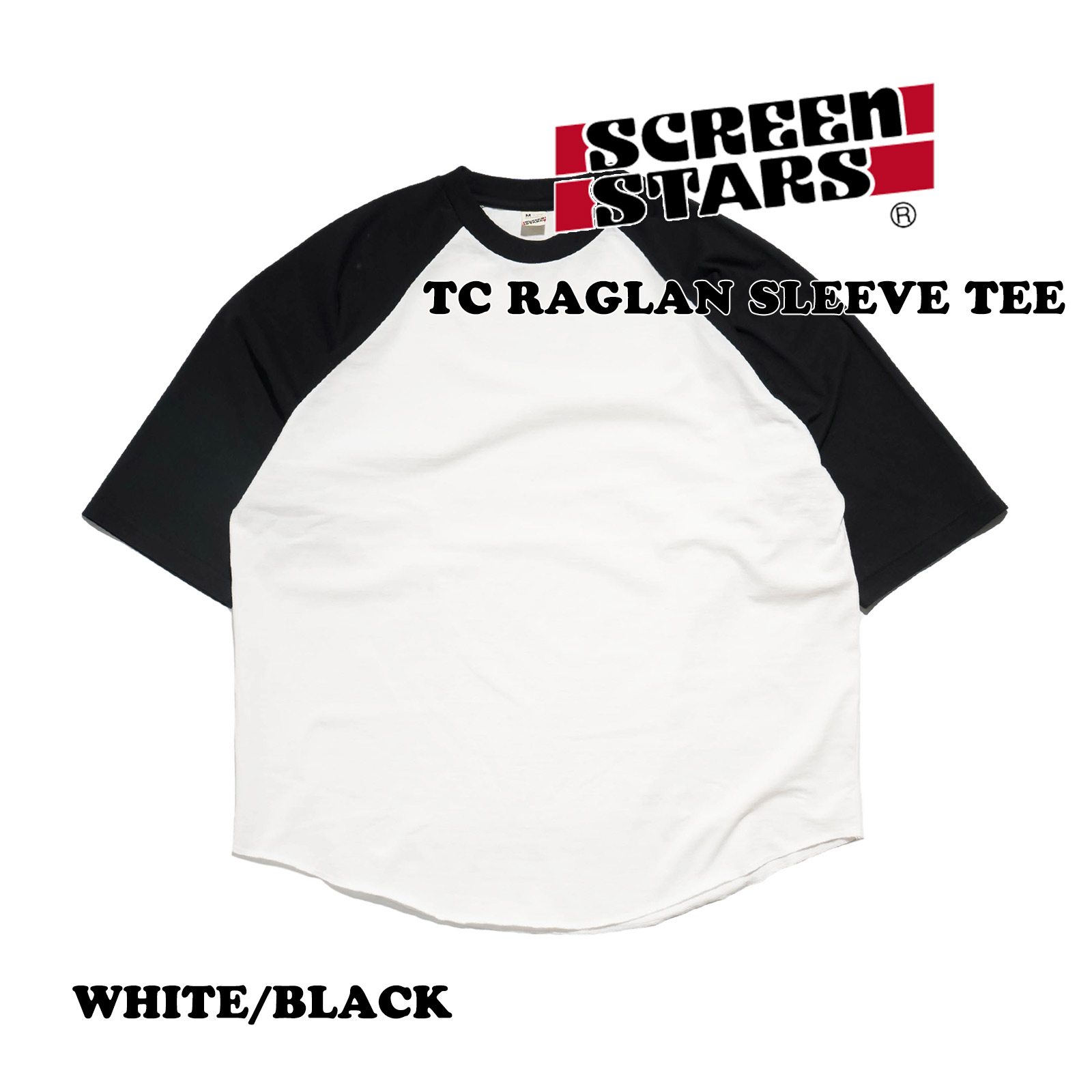 SCREEN STARS スクリーンスターズ TC天竺ラグランTシャツ
