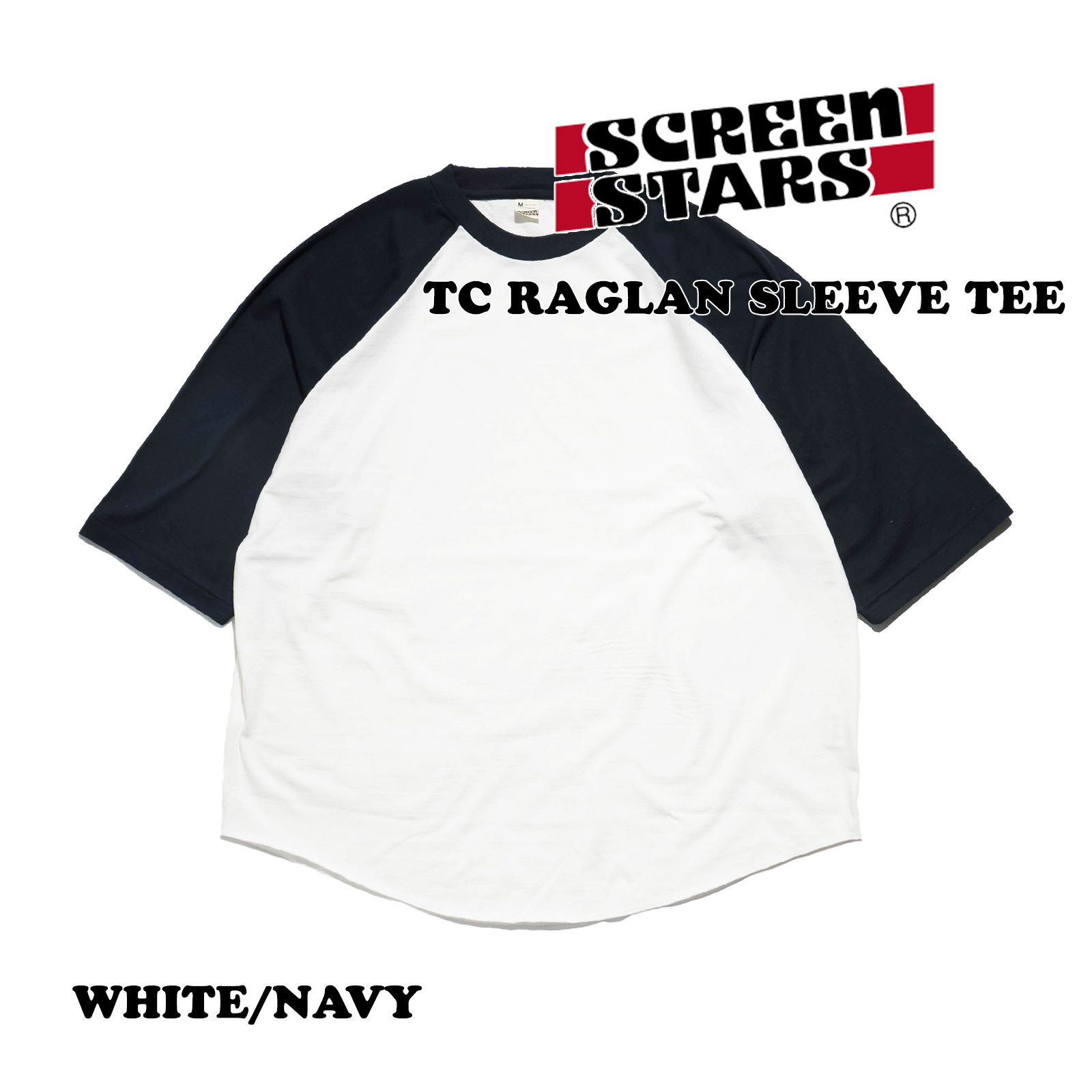 SCREEN STARS スクリーンスターズ TC天竺ラグランTシャツ