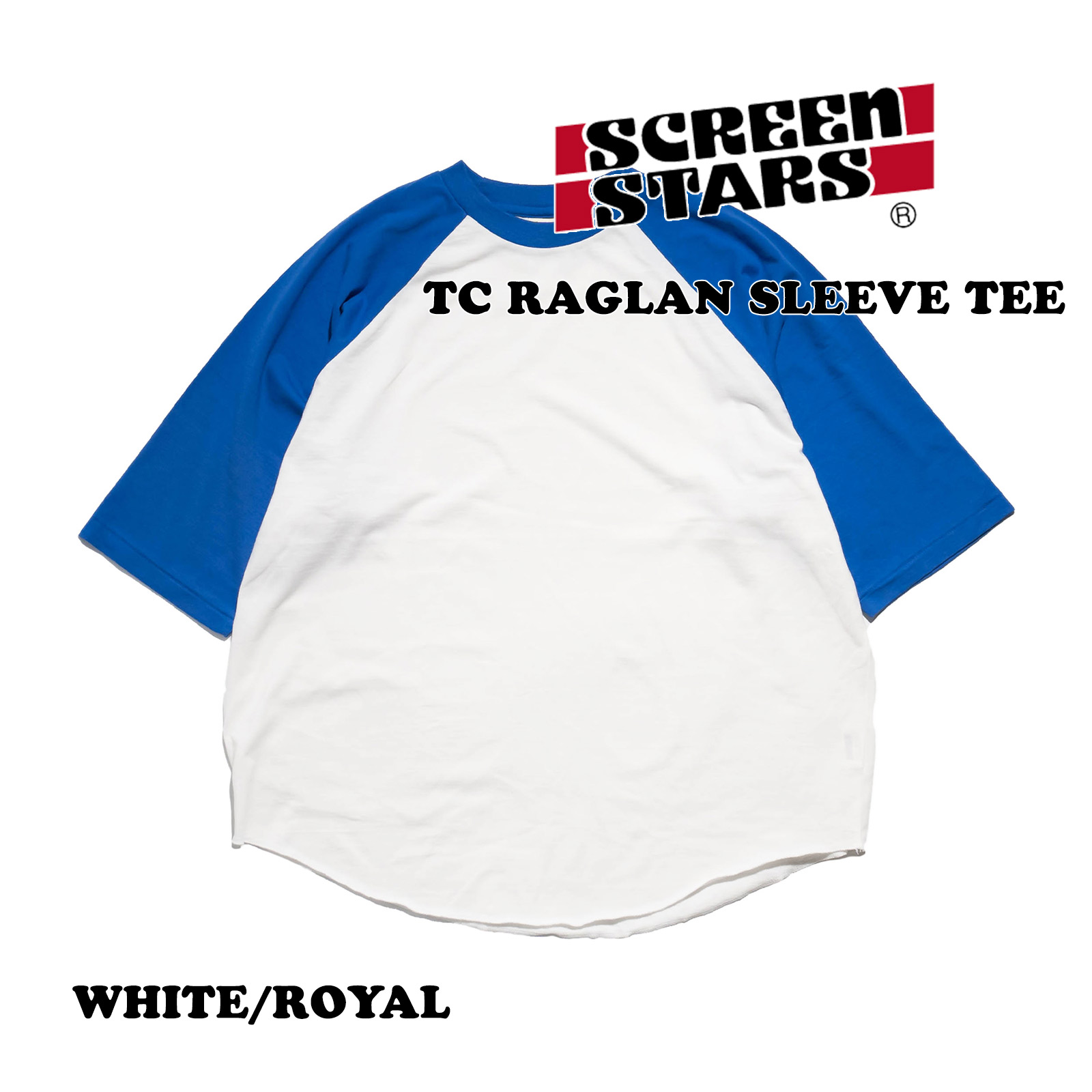 SCREEN STARS スクリーンスターズ TC天竺ラグランTシャツ
