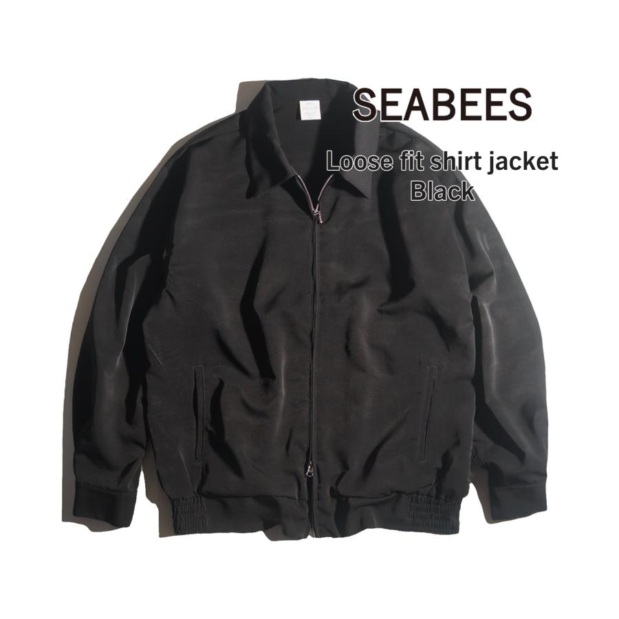 シービーズ SEABEES ルーズフィットシャツジャケット ｜ 2323-571SB メンズ M｜jalana｜02