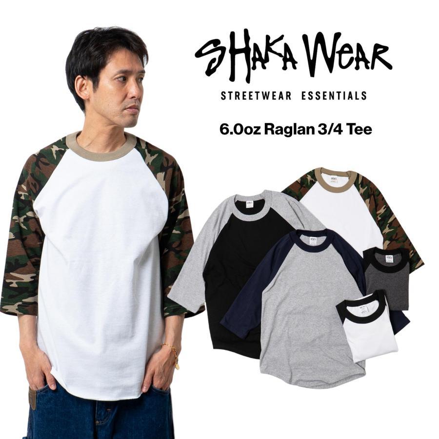 テンダーロイン TEE RAGLAN 斧 AX Lシャカボディ SHAKA WeAR（シャカウェア） SHAKA WEAR 6.0オンス ラグラン Tシャツ