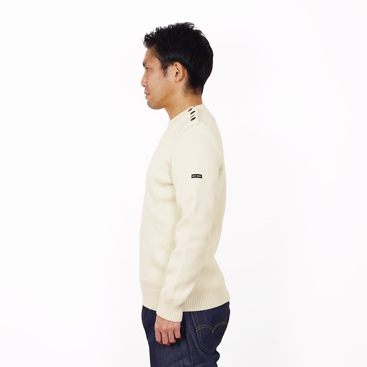 ★SAINT JAMES★カンカール 楽天市場】セントジェームス SAINT JAMES 肩ボタン セーター