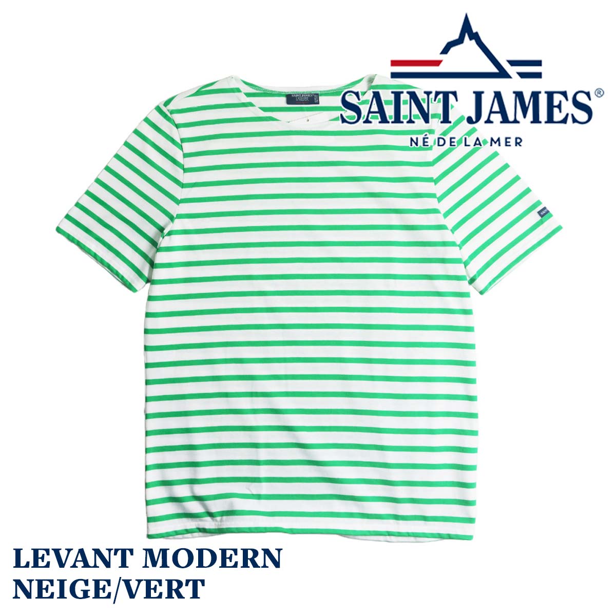 セントジェームス SAINT JAMES レバント モダン 半袖 クルーネック Tシャツ BIGSIZE 大きいサイズ｜jalana｜07