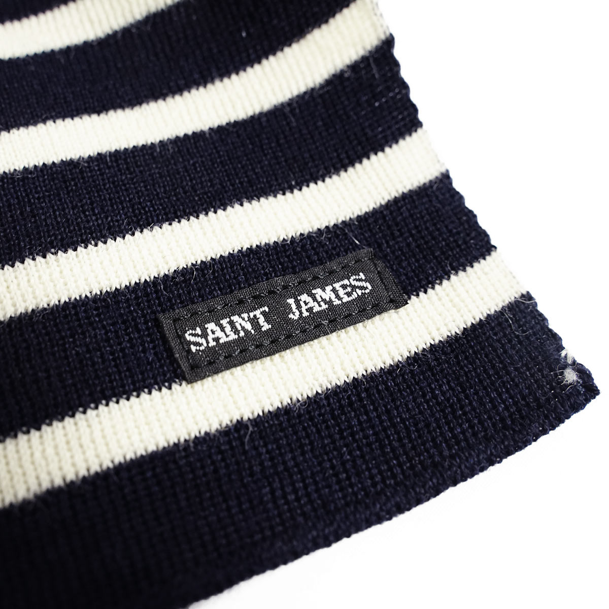 セントジェームス SAINT JAMES ウールマフラー スカーフレイメンズ レディース SCARF RAYE ボーダー フランス製 | SAINT JAMES | 06