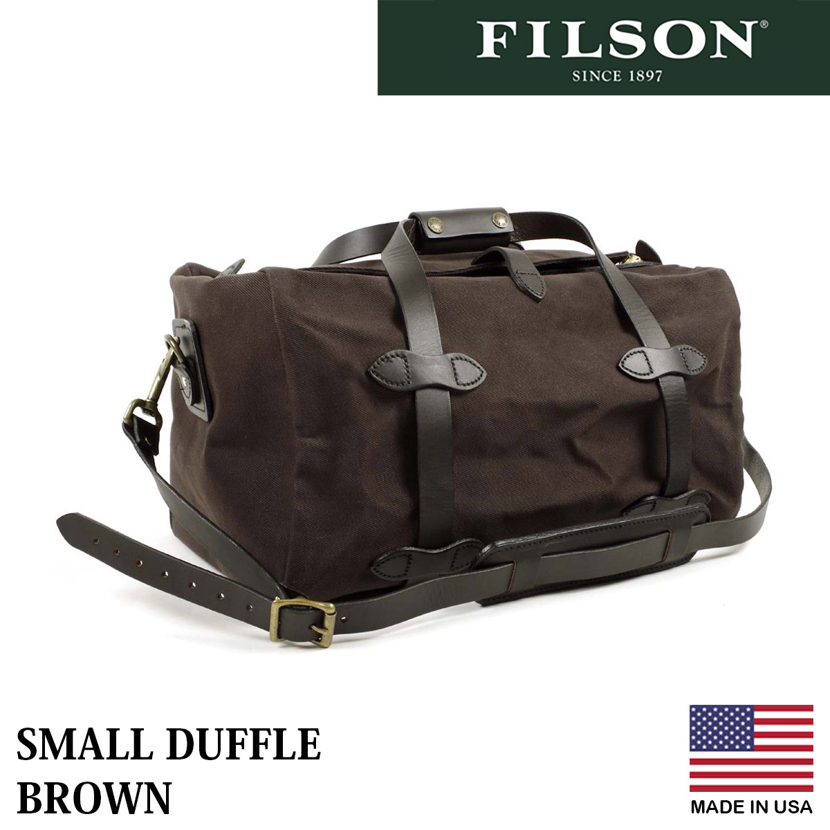【取り寄せ】フィルソン スモールダッフルバッグ タン アメリカ製 ボストンバッグ バッグ