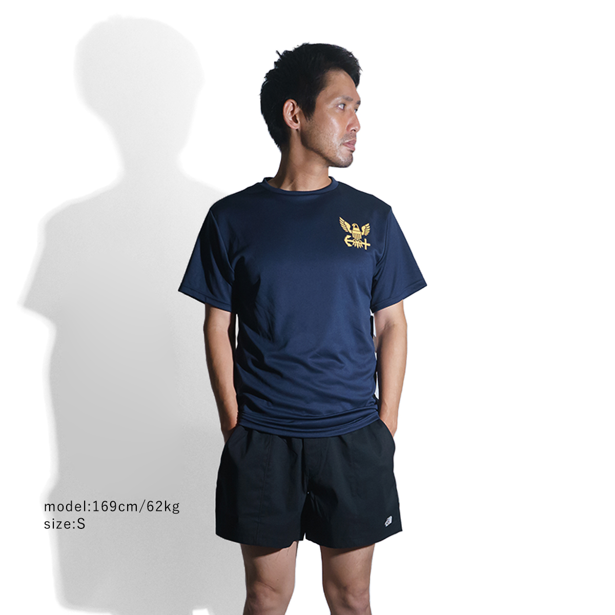 ソフィ SOFFE 米海軍 NAVY 公式 PT 半袖 Tシャツ 1575NX ｜ メンズ S-XXL 米軍 フィジカルトレーニング 化繊 速乾 アメリカ製 米国製｜jalana｜11