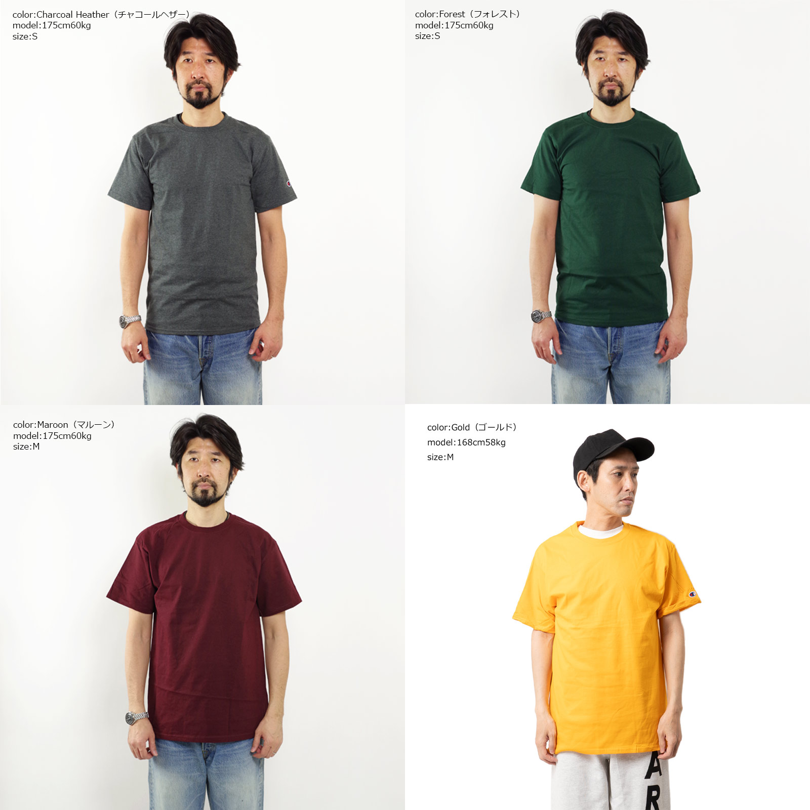 ももクロ champion チャンピオン Tシャツ XL Champion（チャンピオン） [レディース チャンピオン Tシャツ 半袖
