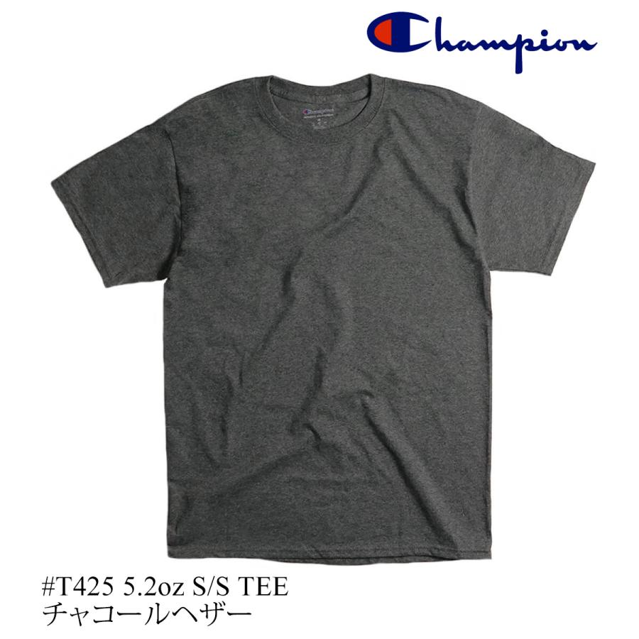 チャンピオン Champion #T425 5.2オンス 半袖 Tシャツ ビッグサイズ 大きいサイズ 無地 米国流通モデル｜jalana｜23
