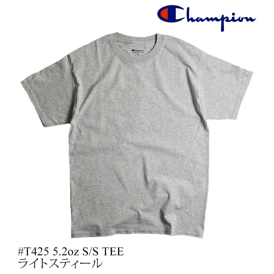 チャンピオン Champion #T425 5.2オンス 半袖 Tシャツ ビッグサイズ 大きいサイズ 無地 米国流通モデル｜jalana｜21