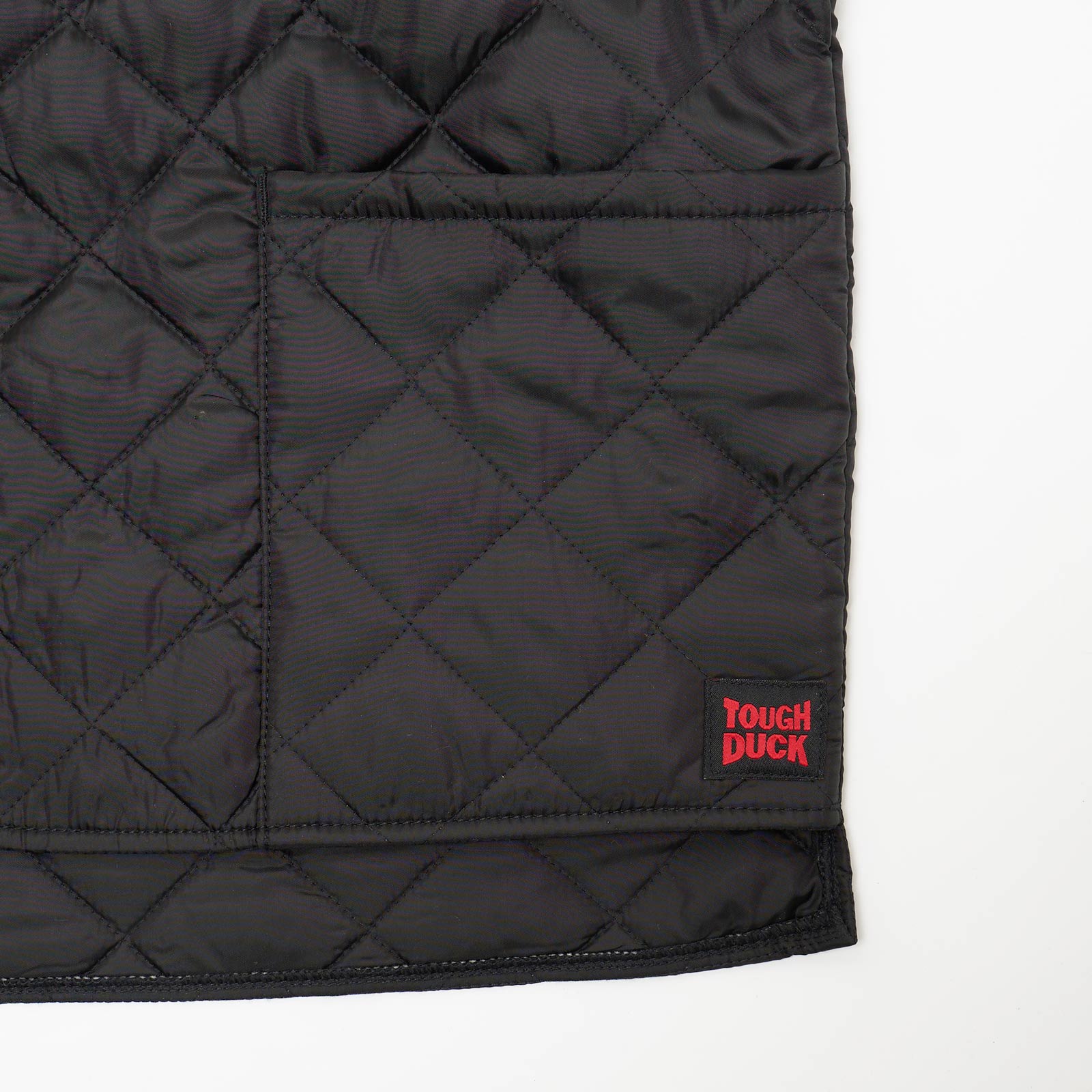 【希少カナダ製】TOUGH DUCK90sキルティングライナー付きダックベスト 90s カナダ製 TOUGH DUCK キルティングライナー ダックベスト
