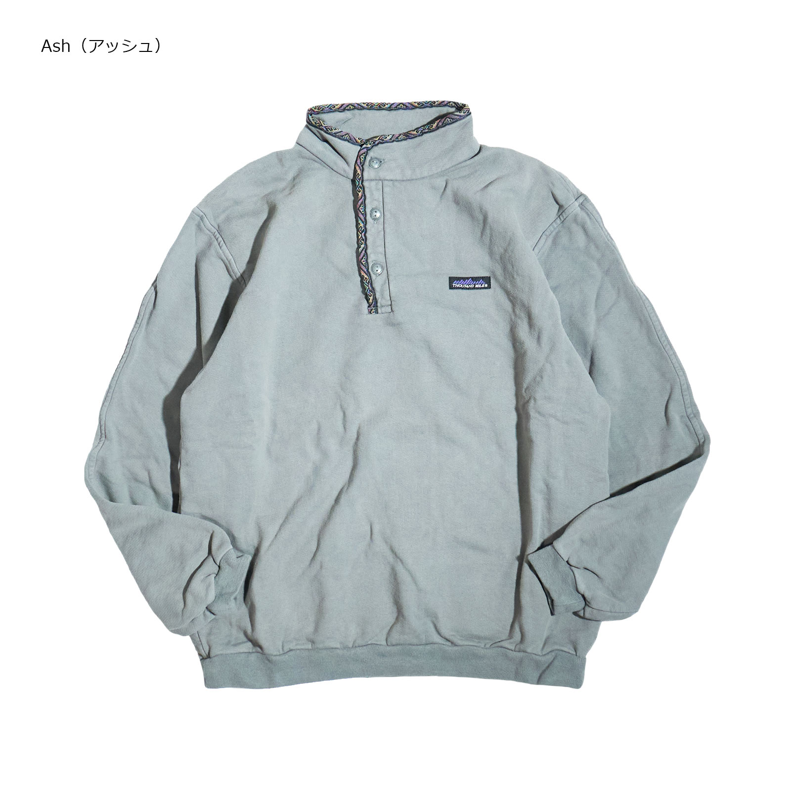 THOUSAND MILE（サウザンドマイル） シトカ プルオーバー スウェット