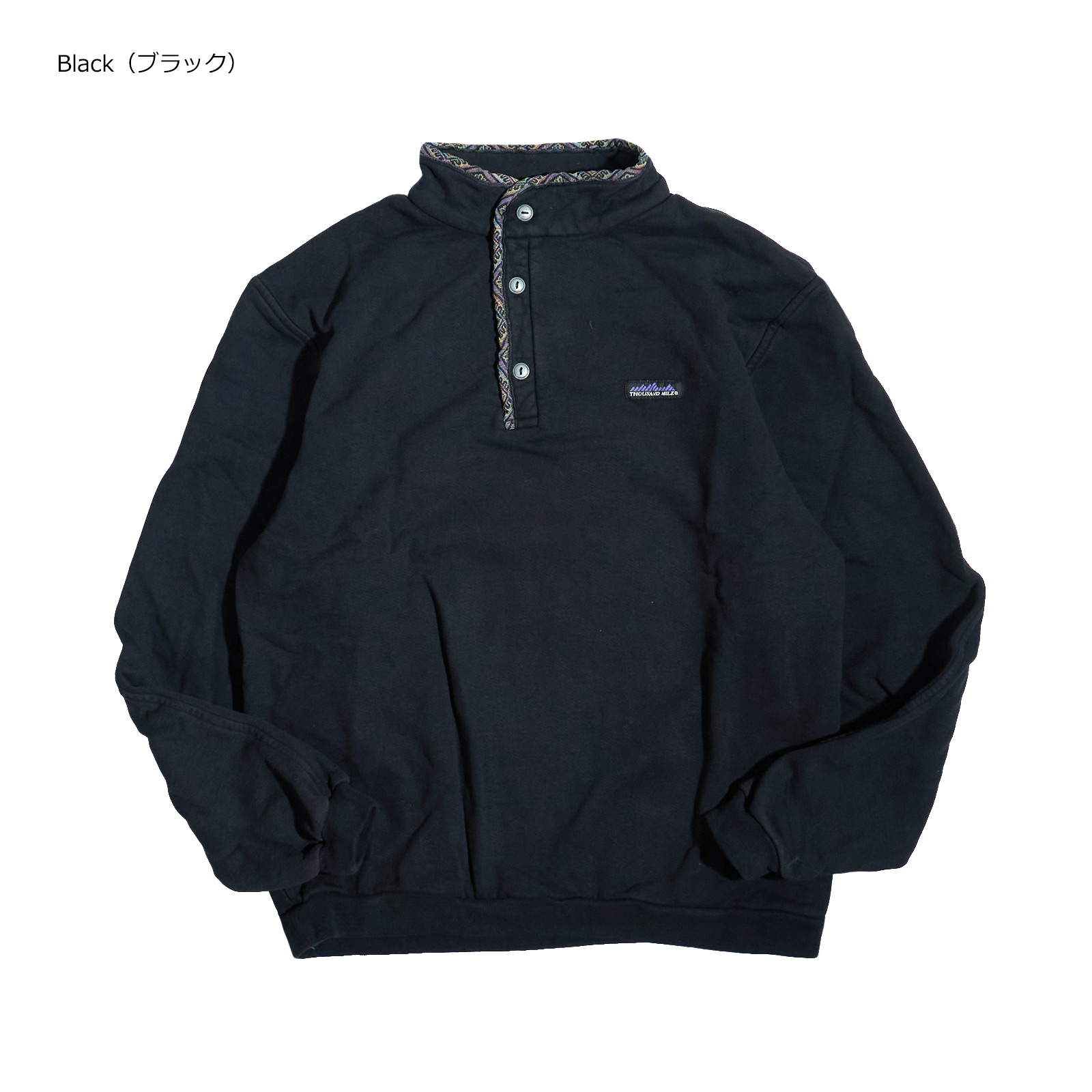 サウザンドマイル Thousand Mile シトカ プルオーバー スウェットシャツ ｜ メンズ S M L XL アメリカ製 MADE IN USA 製品染め ヘビーウェイト 裏起毛 THOUSAND MILE（サウザンドマイル） シトカ プルオーバー スウェット