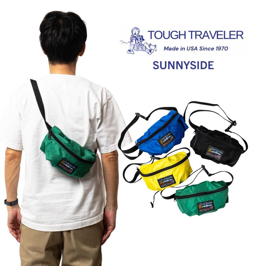 タフトラベラー TOUGH TRAVELER サニーサイド ウエストバッグ ｜ メンズ レディース ユニセックス アメリカ製 米国製 ボディバッグ 軽量 撥水