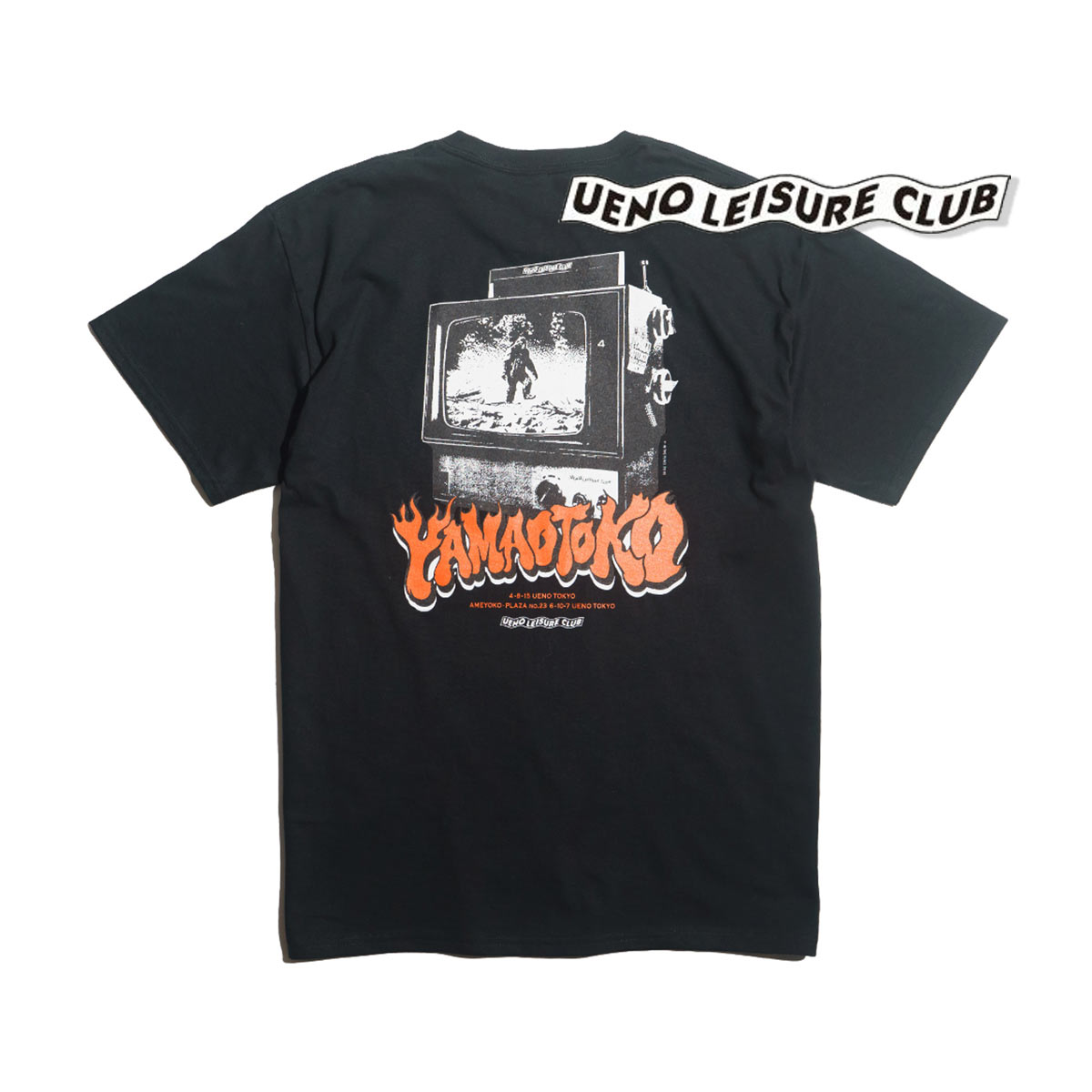 ウエノレジャークラブ UENO LEISURE CLUB 山男フットギア 半袖 Tシャツ ｜ メンズ...