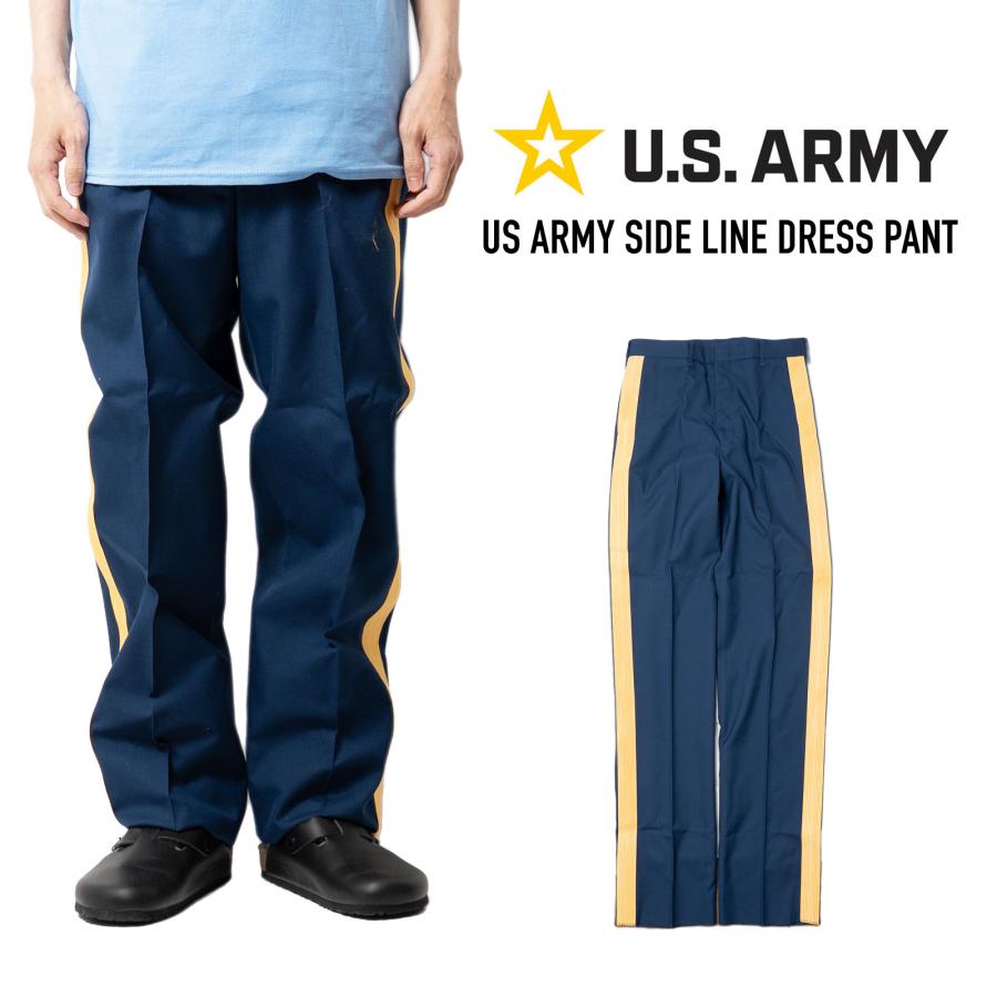 DEAD STOCK US ARMY サイドライン ドレスパンツ 36R 中古】米陸軍 U.S. ARMY サイドライン ドレスパンツ デッドストック