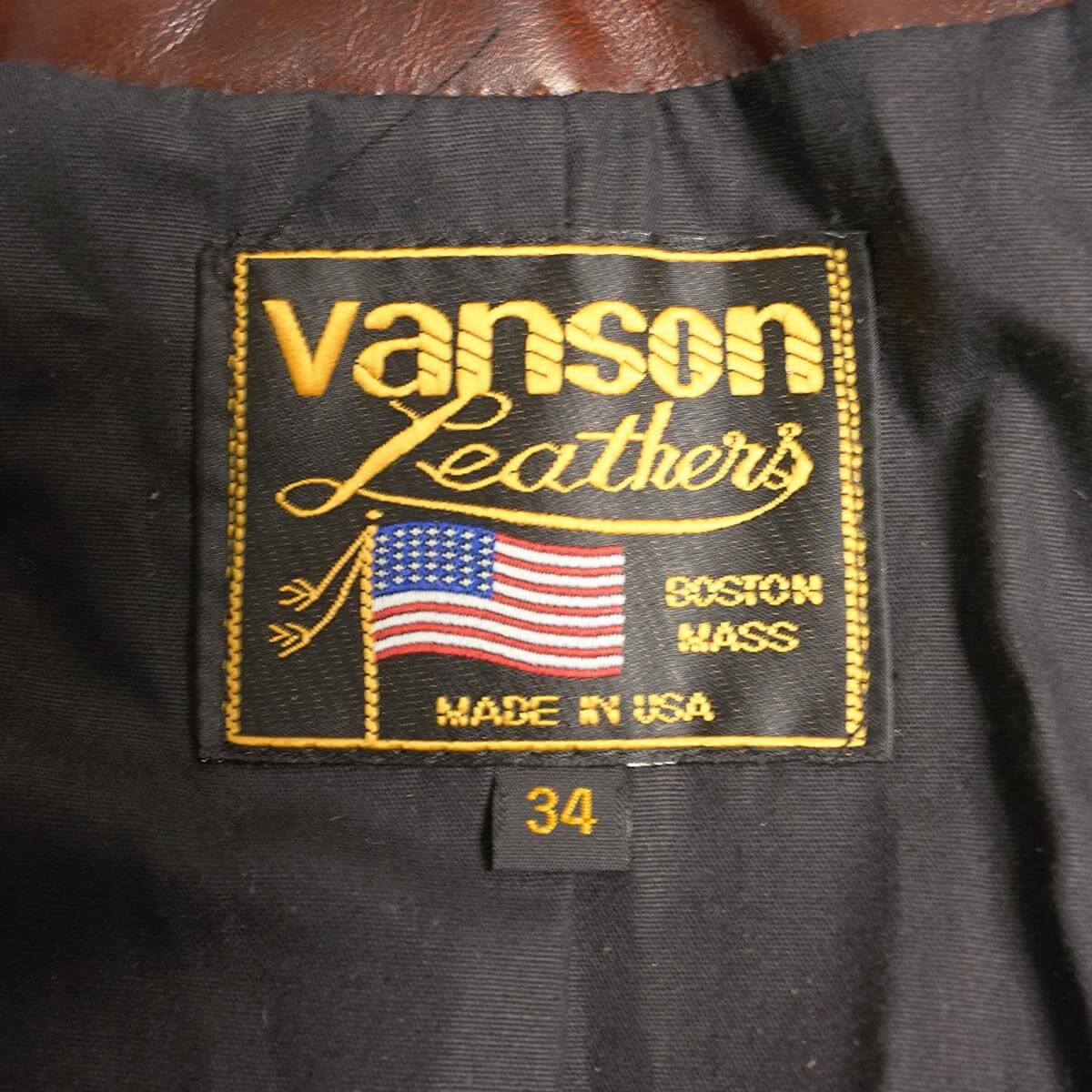 バンソン VANSON ENF シングル ライダース オクタゴン アメリカ製 米国