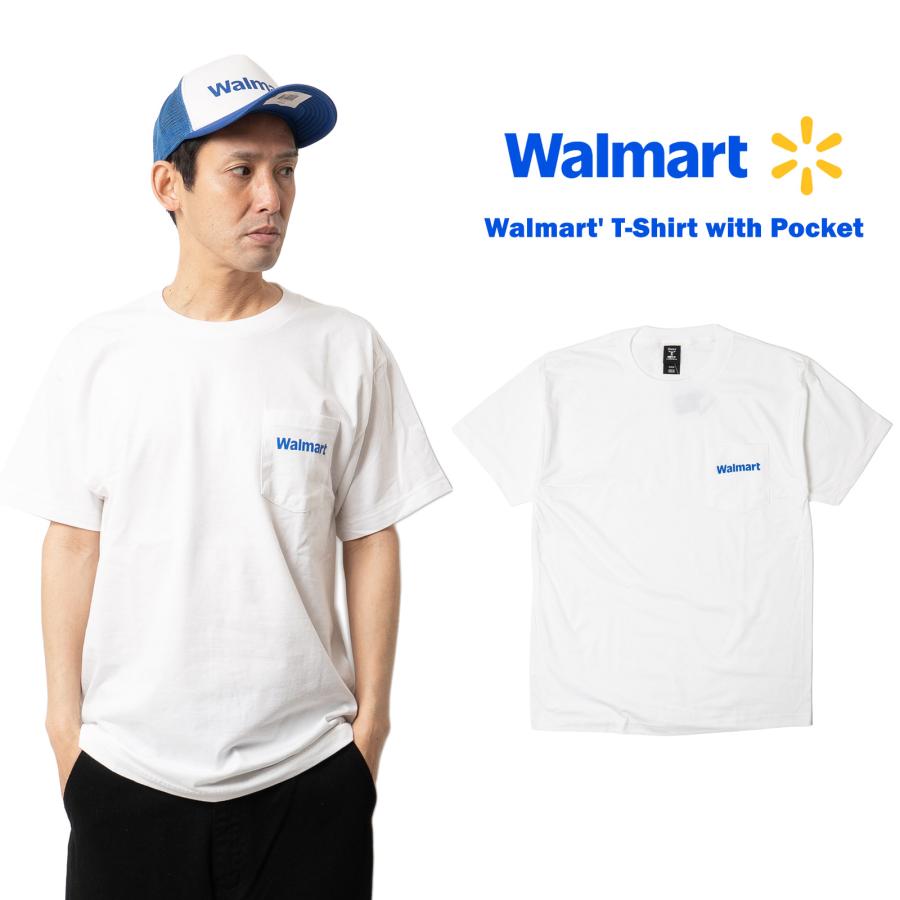 ウォルマート Walmart ポケットTシャツ ホワイト ｜ メンズ S M L XL 