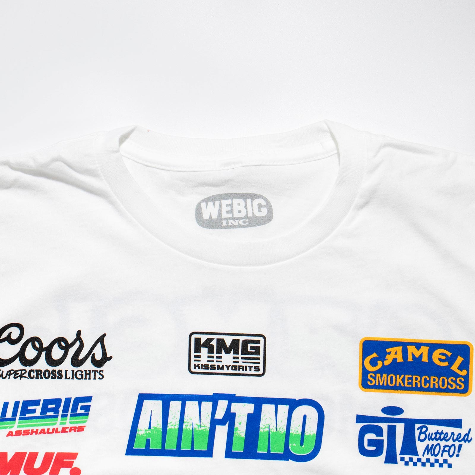 ウィービッグモト WE BIG MOTO CO. アスホーラーズTシャツ ｜ メンズ