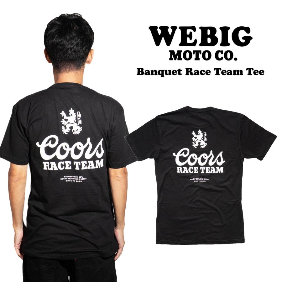ウィービッグモト WE BIG MOTO CO. バンケット レースチーム Tシャツ