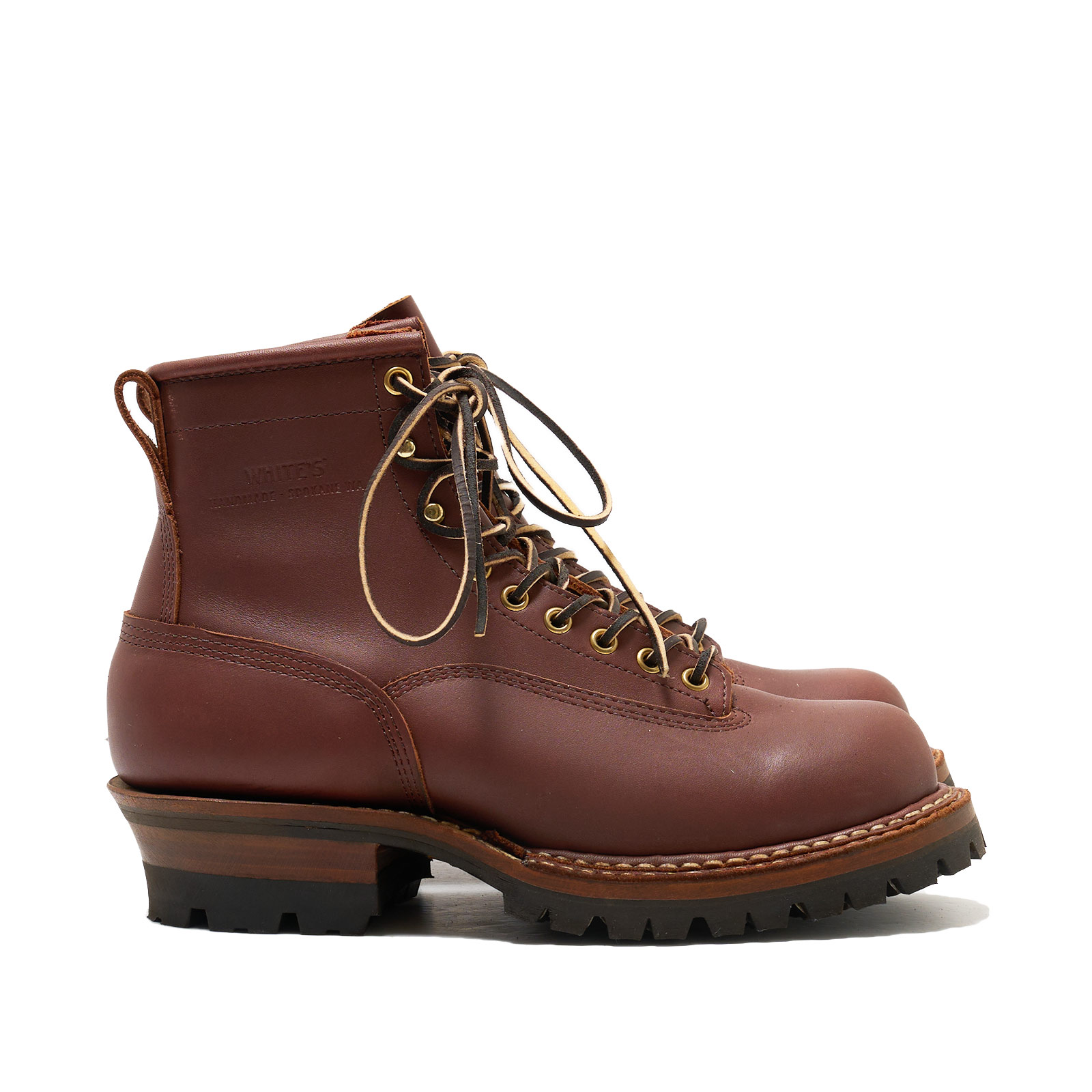 ホワイツブーツ WHITE’S BOOTS スモークジャンパー 6" レッドドッグ ｜ ホワイツ ワークブーツ メンズ アメリカ製 Smoke Jumper 6" Lace-to-toe Eワイズ 6インの画像