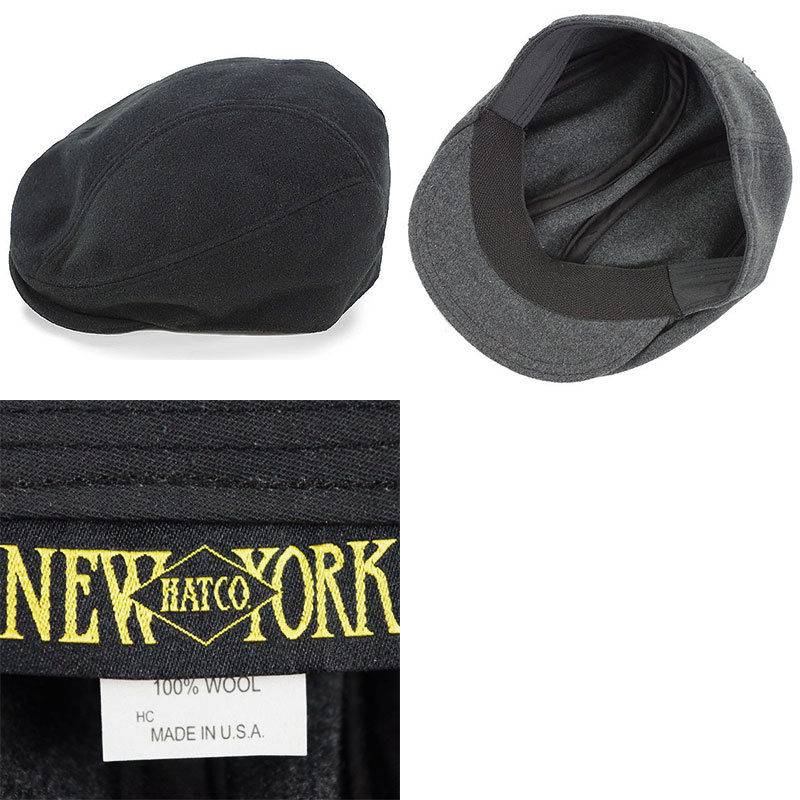 NEW YORK HAT（ニューヨークハット） ハンチング ウールメルトン 1900