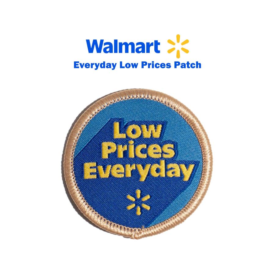ウォルマート Walmart エブリデイロープライスワッペン ｜ ロゴ