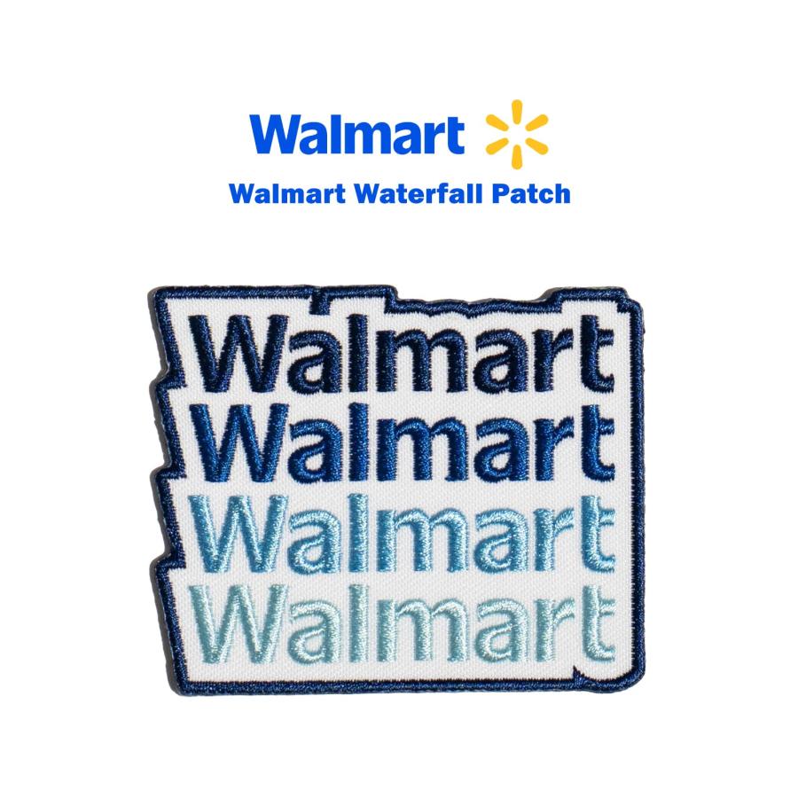 ウォルマート Walmart ウォーターフォールロゴワッペン ｜ ロゴ