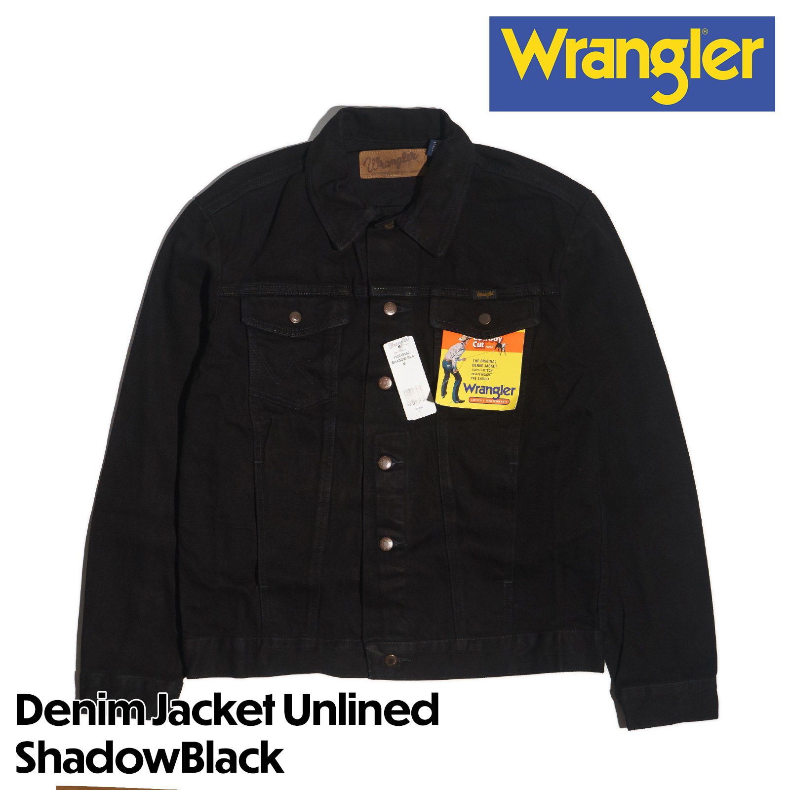 ラングラー Wrangler 112318280 デニムジャケット シャドウブラック ｜ メンズ S...