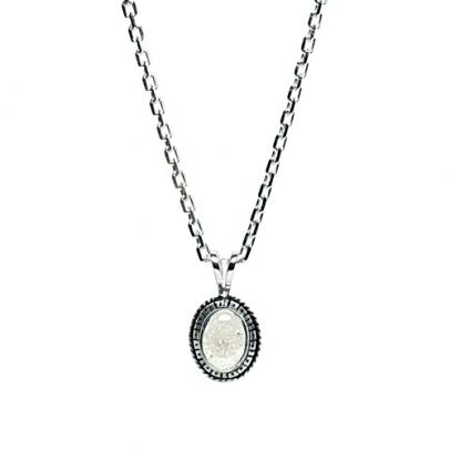 JAM HOME MADE ジャムホームメイド クラッシュ ジルコニア 0010 ハイブリッドカレッジネックレス シルバー925 J-NC062