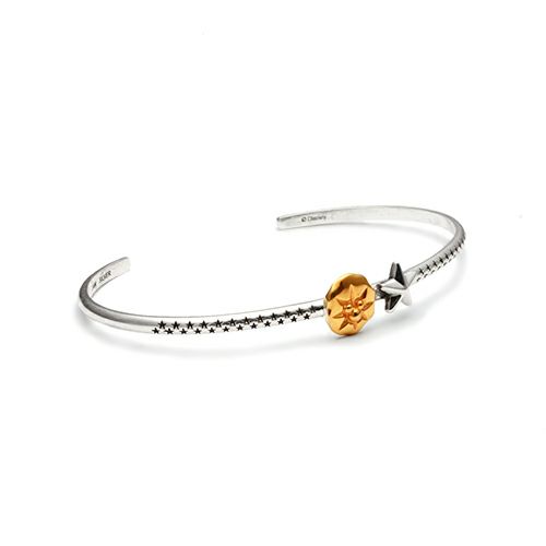 0.05 Carat Genuine Diamond Curved Screw Nose Ring for Women in 14k Yellow G
