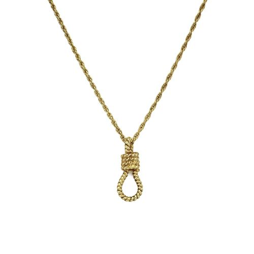 JAM HOME MADE ジャムホームメイド 『パイレーツ・オブ・カリビアン / ワールド・エンド』 ロープネックレス S -GOLD-