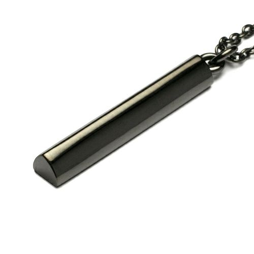 A型 スティックネックレス NEW TYPE （血液型） ブラック ペアネックレス J-NS506BK シルバー925 ユニセックス アルファベット