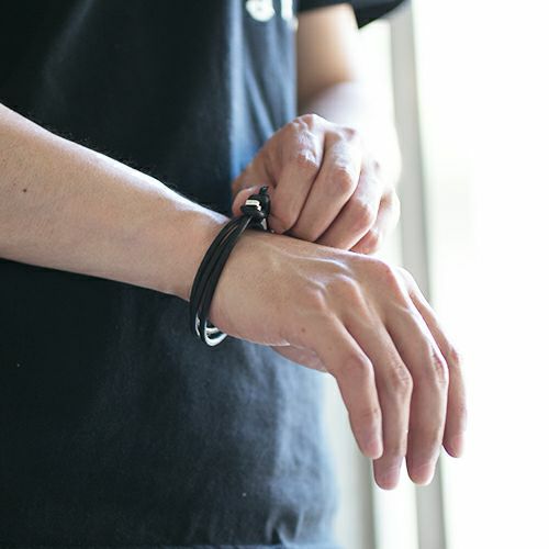 ダイヤモンドディアレザーブレスレット3巻 JAM HOME MADE ジャムホームメイド ディア3巻ブレスレット