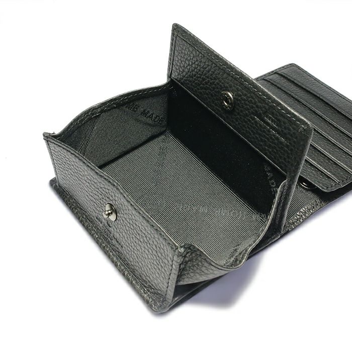 JAM HOME MADE ジャムホームメイド 令和 財布 二つ折り コンパクト / ブラック メンズ フラグメントケース ユニセックス ボックス型｜jamhomemade-y｜02
