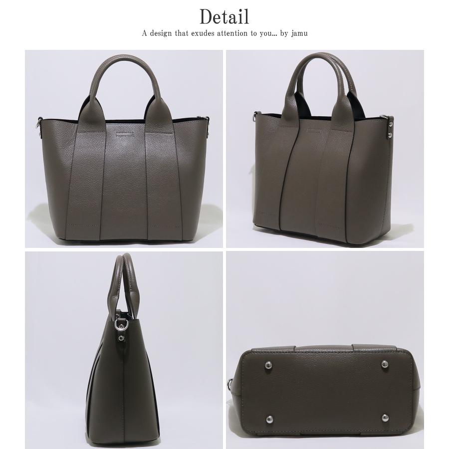 Aliea 本革 舟形トートバッグ レザー 通勤 2way 肩掛け 斜め掛け