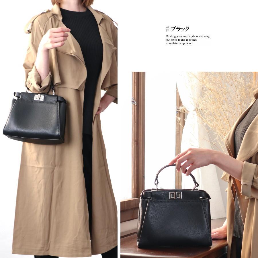 本革 バッグ レディース レザーバッグ 2way ワンハンドル ショルダー