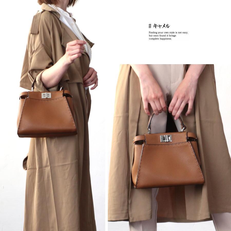 本革 バッグ レディース レザーバッグ 2way ワンハンドル ショルダー 