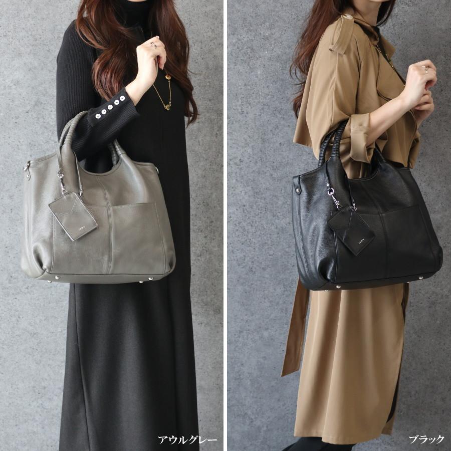 本革 バッグ レディース トートバッグ a4 2way くったり ハンドバッグ