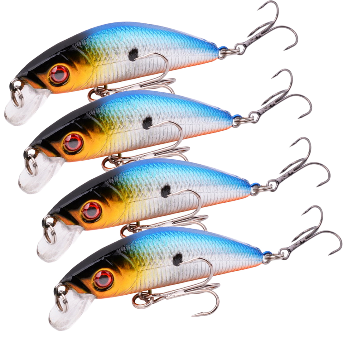 代引き不可】VIB ルアー 4個セット 疑似餌 約7cm 約8.5g VIB 釣り 餌