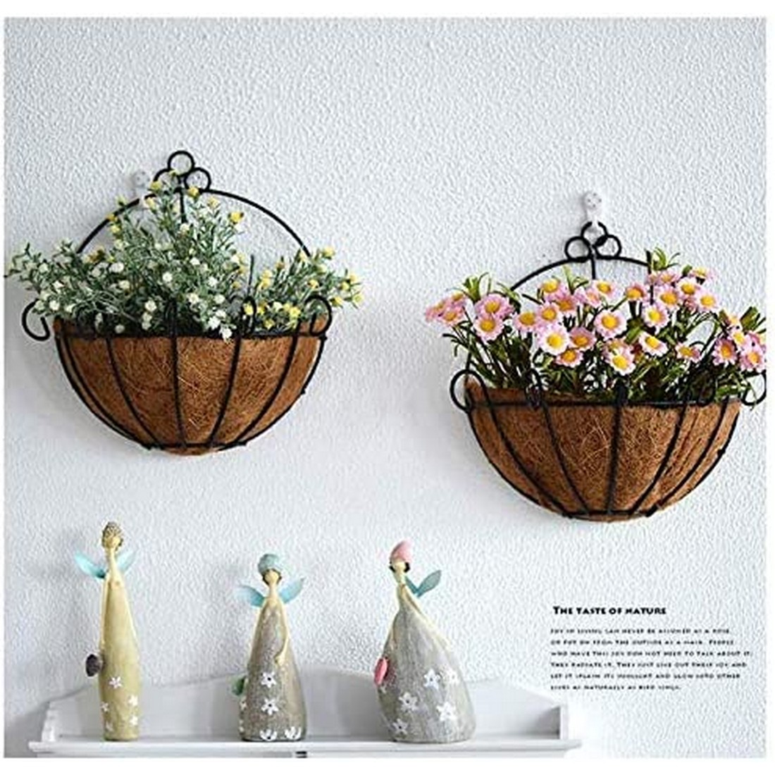 ハンギングバスケット 寄せ植え 壁掛けバスケット プランター フラワー