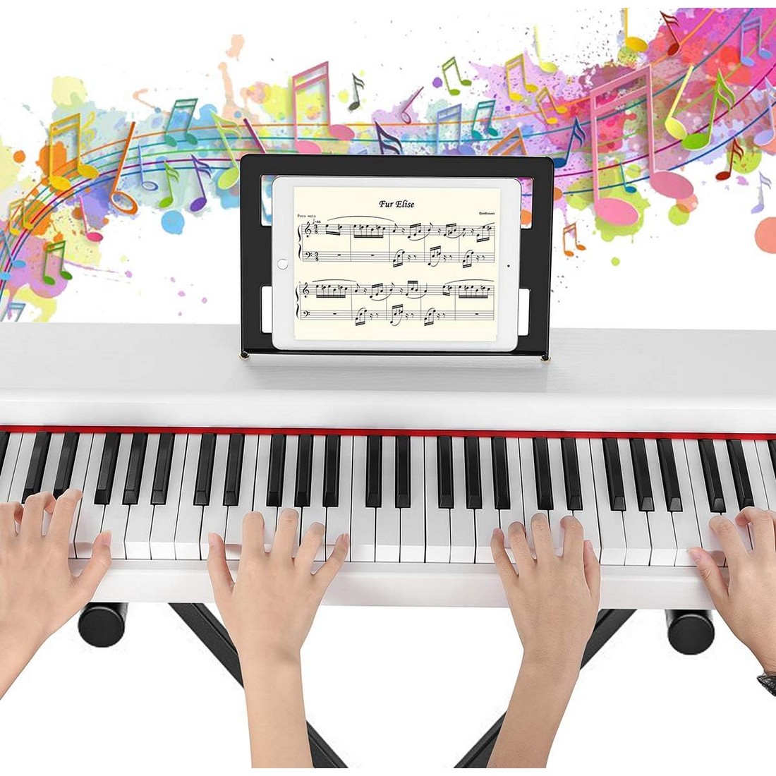 電子ピアノ 88鍵盤 （デジタルピアノ） フランスDREAM音源 軽量で
