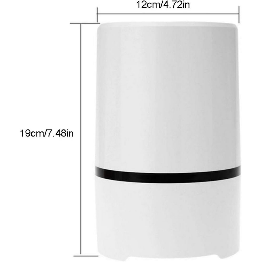 空気清浄機 HEPAフィルター搭載 コンパクト ポータブル空気清浄機 HEPAフィルター付き小型 USB給電 32dB 静音 卓上