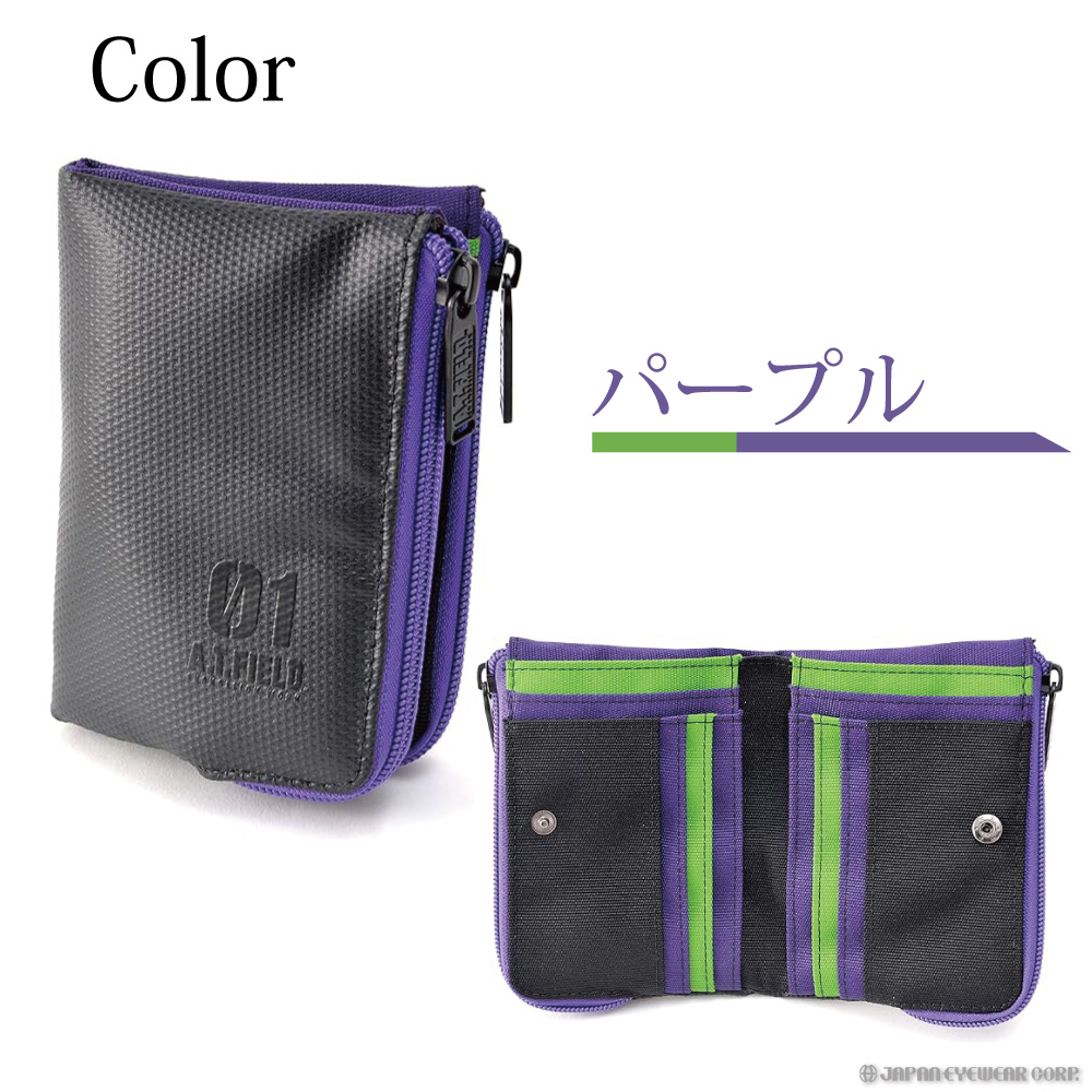 DEVICE（デバイス） 財布 二つ折り エヴァンゲリオン DEVICE×A.T.FIELD