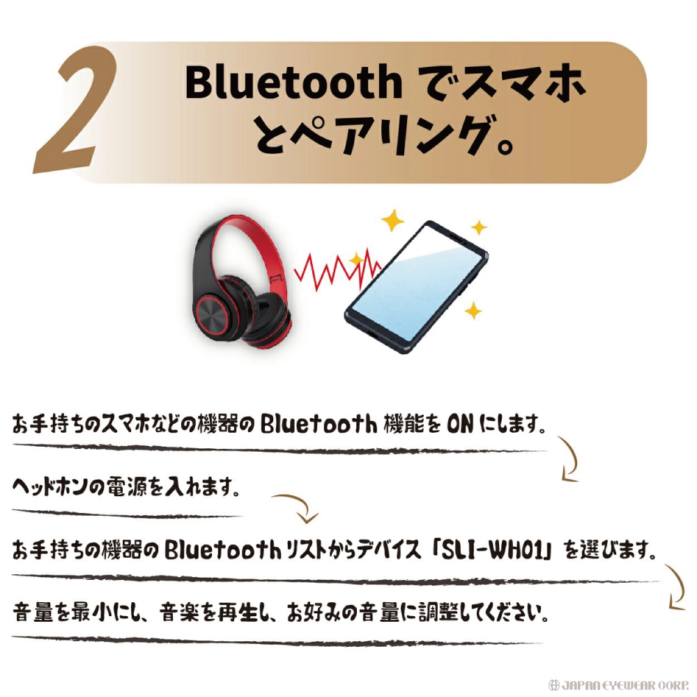 ヘッドホン Bluetooth ワイヤレス テレビ用 ワイヤレスヘッドホンセット SLI-WH01 両耳 無線 ヘッドフォン 軽量 音楽  メモリーカード 音声ケーブル