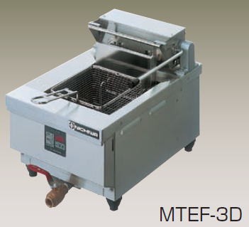 ニチワ 電気ミニフライヤー 卓上タイプ MTEF-3D(単相200V) : ジャパン