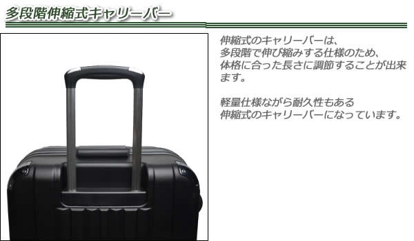 中型スーツケース EMINENTpro エミネントプロ Mサイズ スーツケース